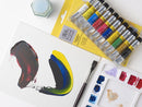 Winsor & Newton Galeria Acrylic Paint 10 colours x 12 ml tube set