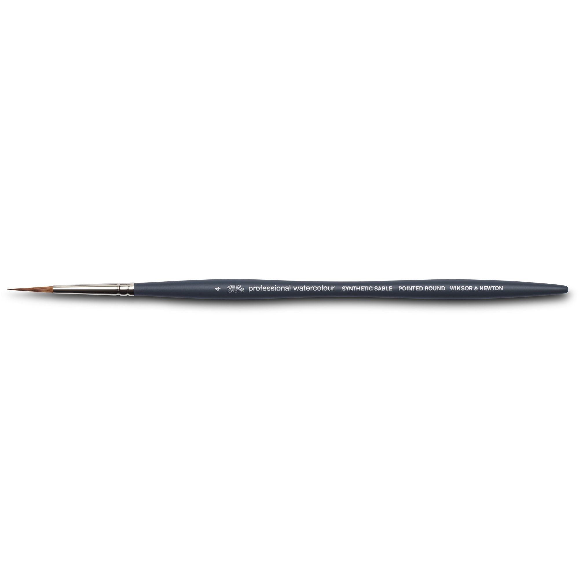 Winsor & Newton Professional Watercolour Synthetic Sable Brush Pointed Round 4