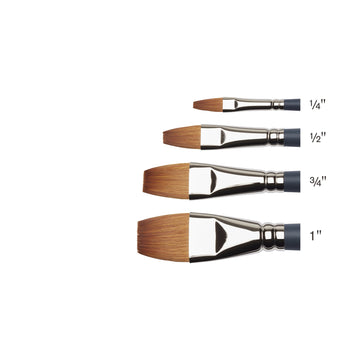 Winsor & Newton Professional Watercolour Synthetic Sable Brush one stroke 1/4 Inch
