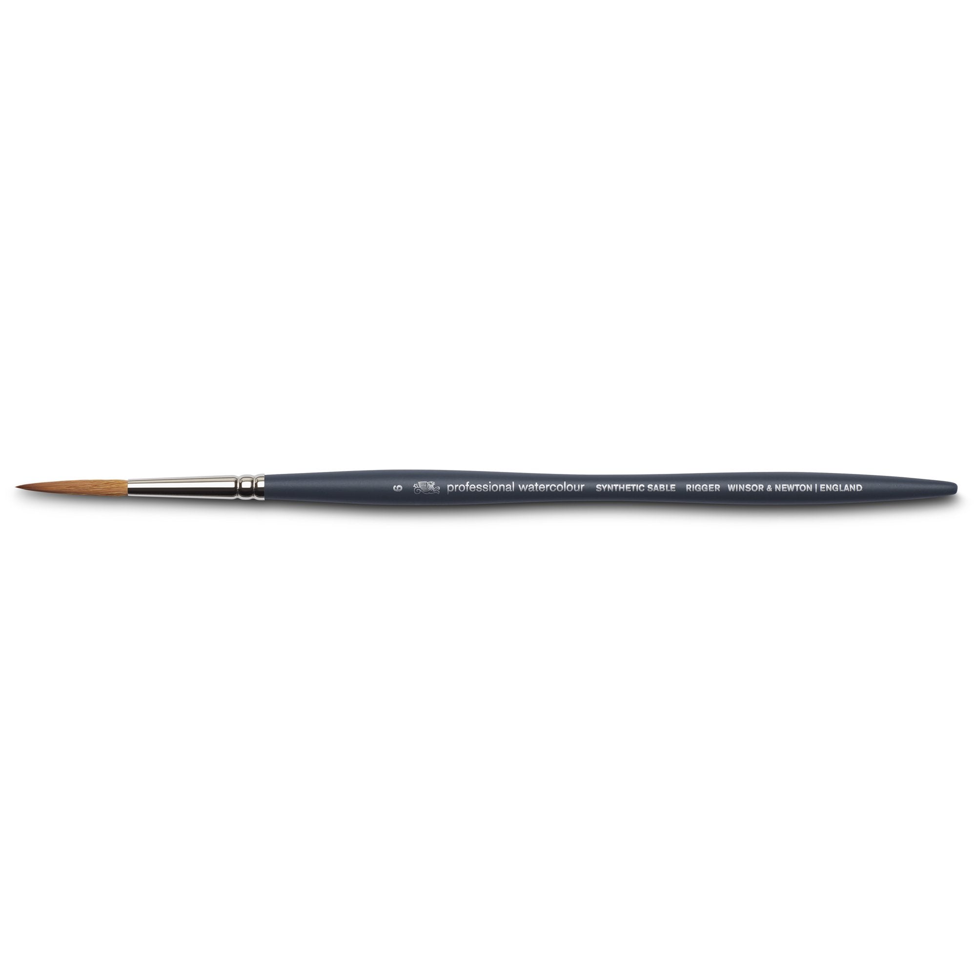 Winsor & Newton Professional Watercolour Synthetic Sable Brush Rigger 6