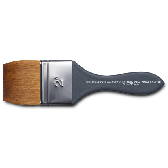 Winsor & Newton Professional Watercolour Synthetic Sable Brush Wash 2 inch