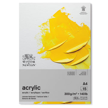 NEW Winsor and Newton Galeria Acrylic Paper Pad A4Winsor and Newton Acrylic Paper Pad A4