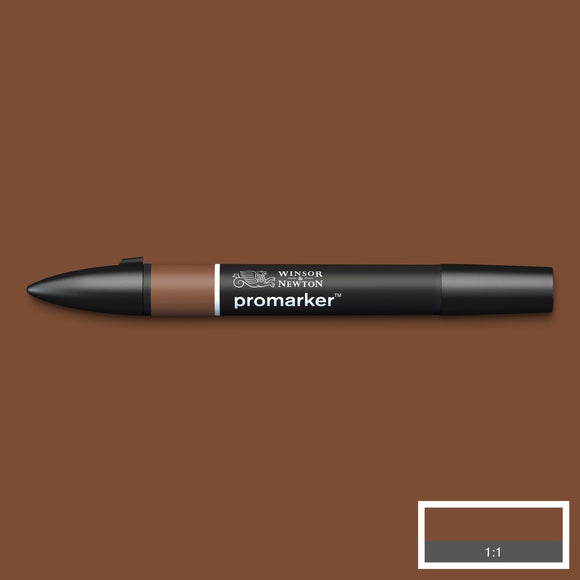 Winsor & Newton Promarker alcohol pen Deep Mocha