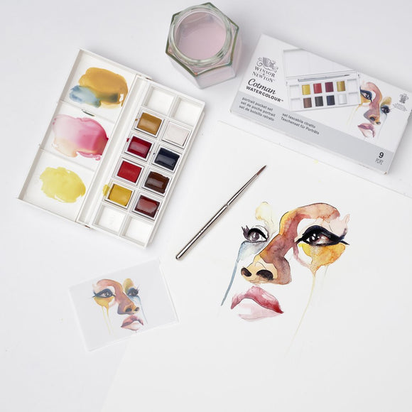New portrait watercolour paint set by Winsor & Newton