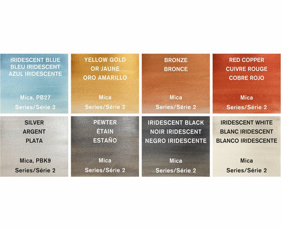 New Winsor & Newton Metallic Cotman Watercolour Half Pan Set