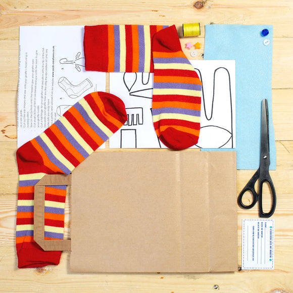 Sock Creatures Sock Fox Craft Kit