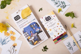 Viviva Colorsheets Spring Set of 16 vibrant travel colour sheets