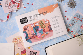 Viviva Ivory Smooth Sketchbook A5