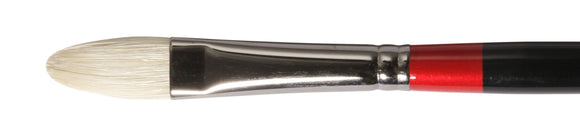 Daler Rowney Georgian Filbert G12 Oil bristle Brush Nº8. Beautifully balanced oil brush by Daler Rowney. Essential brush for any oil painter, can also be used with acrylic paints.