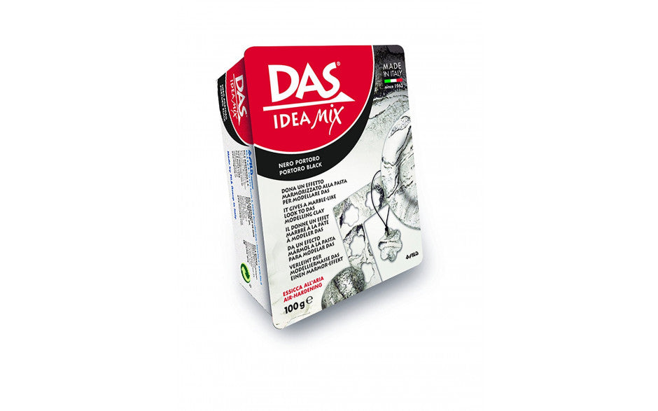 Das Ideas Mix Modelling clay : 100 g ; Mineral based clay : Black