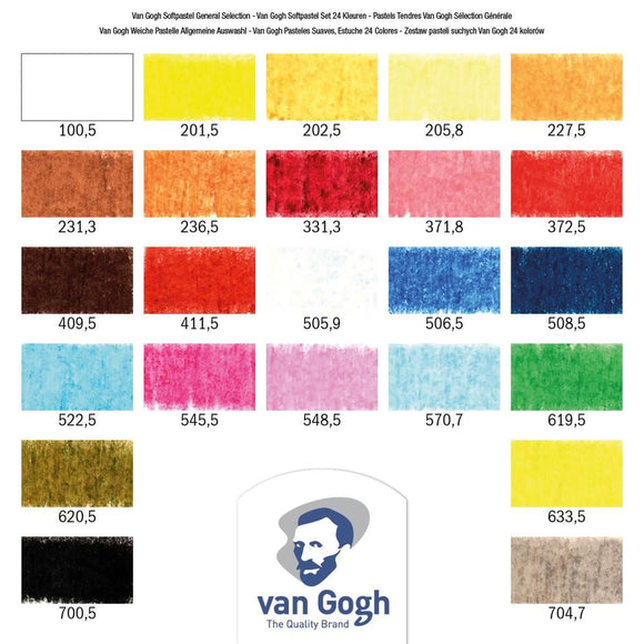 Royal Talens Van Gough soft chalk Pastels set o