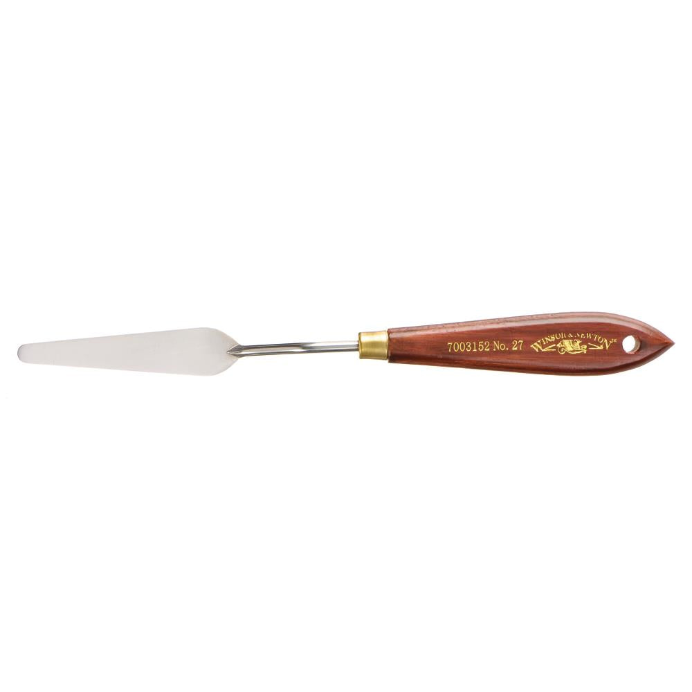 Winsor & Newton Wooden handle Palette Knife Triangular Nº 27