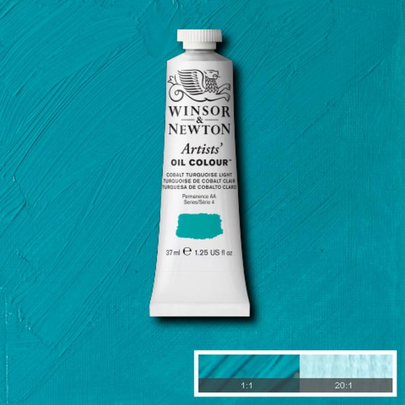 Winsor & Newton Artists Oil Colout 37ml Cobalt Turquoise Light