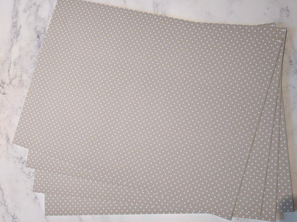 A4 Smooth card 280 gsm Dotty pattern x 10 sheets. Clearance discontinued