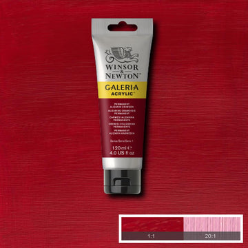 Winsor and Newton Galeria Acrylic paint, has vibrant wide choice of colour options. Galeria paints have a good pigmentation and lightfastness quality. Considered great quality paint, for all abilities from beginner to expert. Made with a high level of pigment, buttery consistency for a quick and easy coverage.
