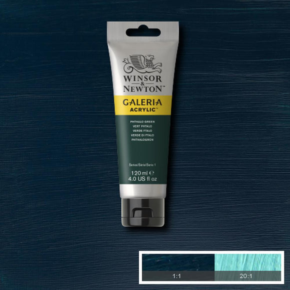 Winsor & Newton Galeria Acrylic Phthalo Green (Blue Shade) 120ml