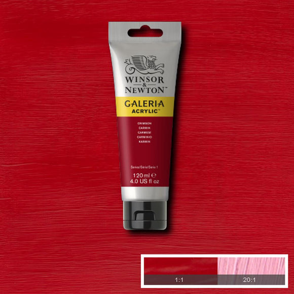 Winsor & Newton Galeria Acrylic Crimson 120ml