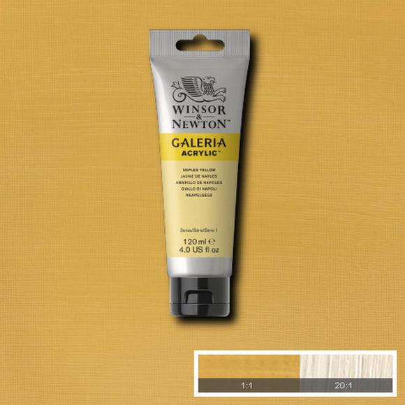 Winsor & Newton Galeria Naples Yellow 120ml