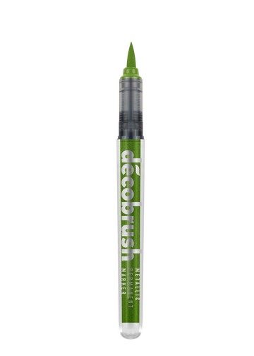 Karin Déco Brush Metallic Marker : Light Green