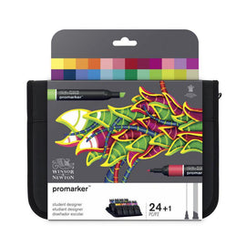 Winsor & Newton Promarker Student Designer Set of 24