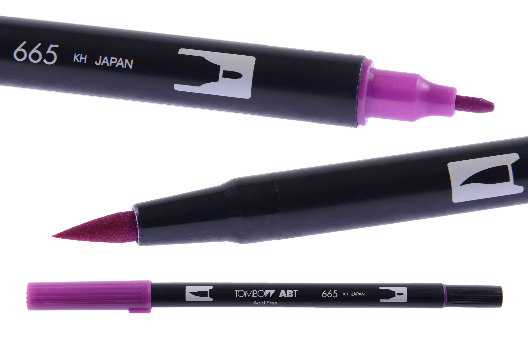 Buy purple-665 Tombow ABT Individual  Dual Brush Pens