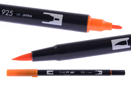 Buy scarlet-orange-925 Tombow ABT Individual  Dual Brush Pens