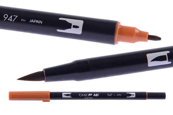 Buy burnt-sienna-947 Tombow ABT Individual  Dual Brush Pens
