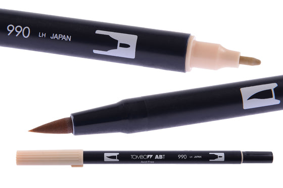 Buy light-sand-990 Tombow ABT Individual  Dual Brush Pens