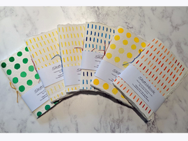 Handmade Sketch Book Khadi Paper made by Bookbinder Andrea Girling