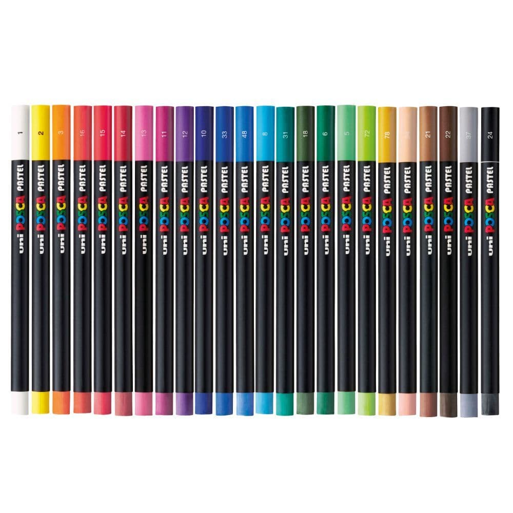 nee posca wax pencil individual colours