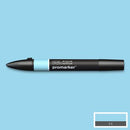 Arctic Blue, Winsor & Newton Promarker alcohol pen, perfect for fine artists and illustrators. New design pens with a double end, each pen has a fine bullet point and a broad chisel nib, which allows you to easily switch between shading larger areas and precision detailing. Superb alcohol-based streak-free coverage so you can achieve flawless, print-like results.  