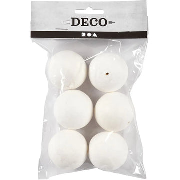 Compressed Cotton balls 40mm  x 6