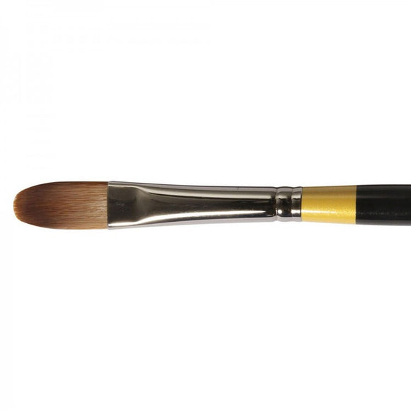 Daler Rowney System 3 Long Handle Brush Filbert SY42 Size 8