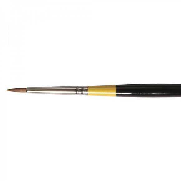 Daler Rowney System 3 LongHandle Brush Round  SY45 Size 0