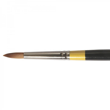 Daler Rowney System 3 Long Handle Brush Round  SY45 Size 4