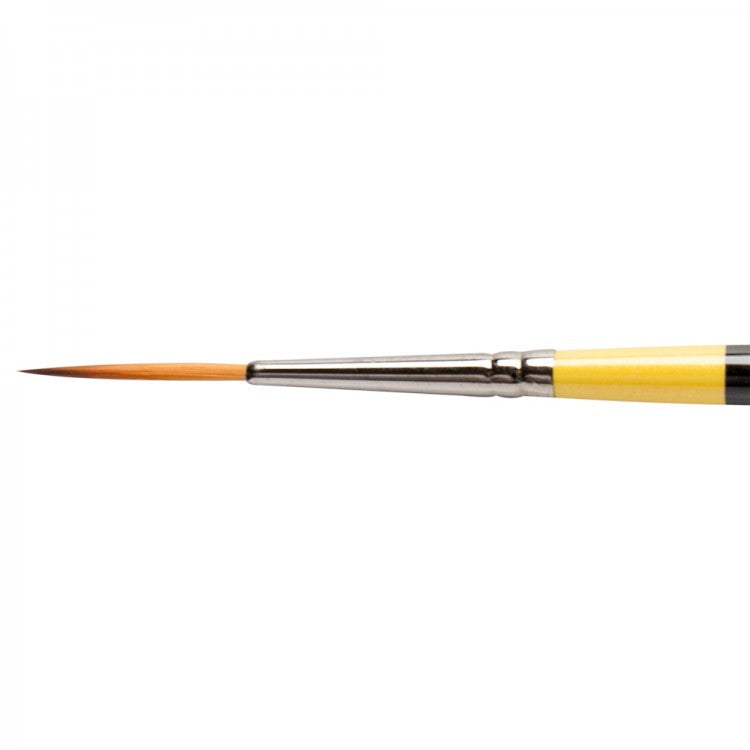 Daler Rowney System 3 Short  Handle Brush Script Liner SY50 Size 1
