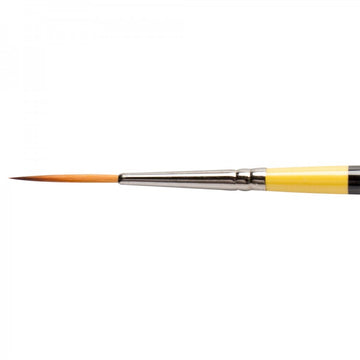 Daler Rowney System 3 Short  Handle Brush Script Liner SY50 Size 1