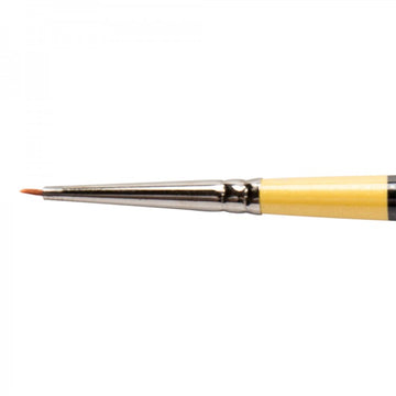 Daler Rowney System 3 Short Handle Brush Round  SY81 Miniature Spotter Size 10/0