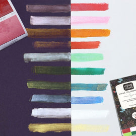 Viviva Colorsheets Metallics Set of 16 vibrant travel colour sheets