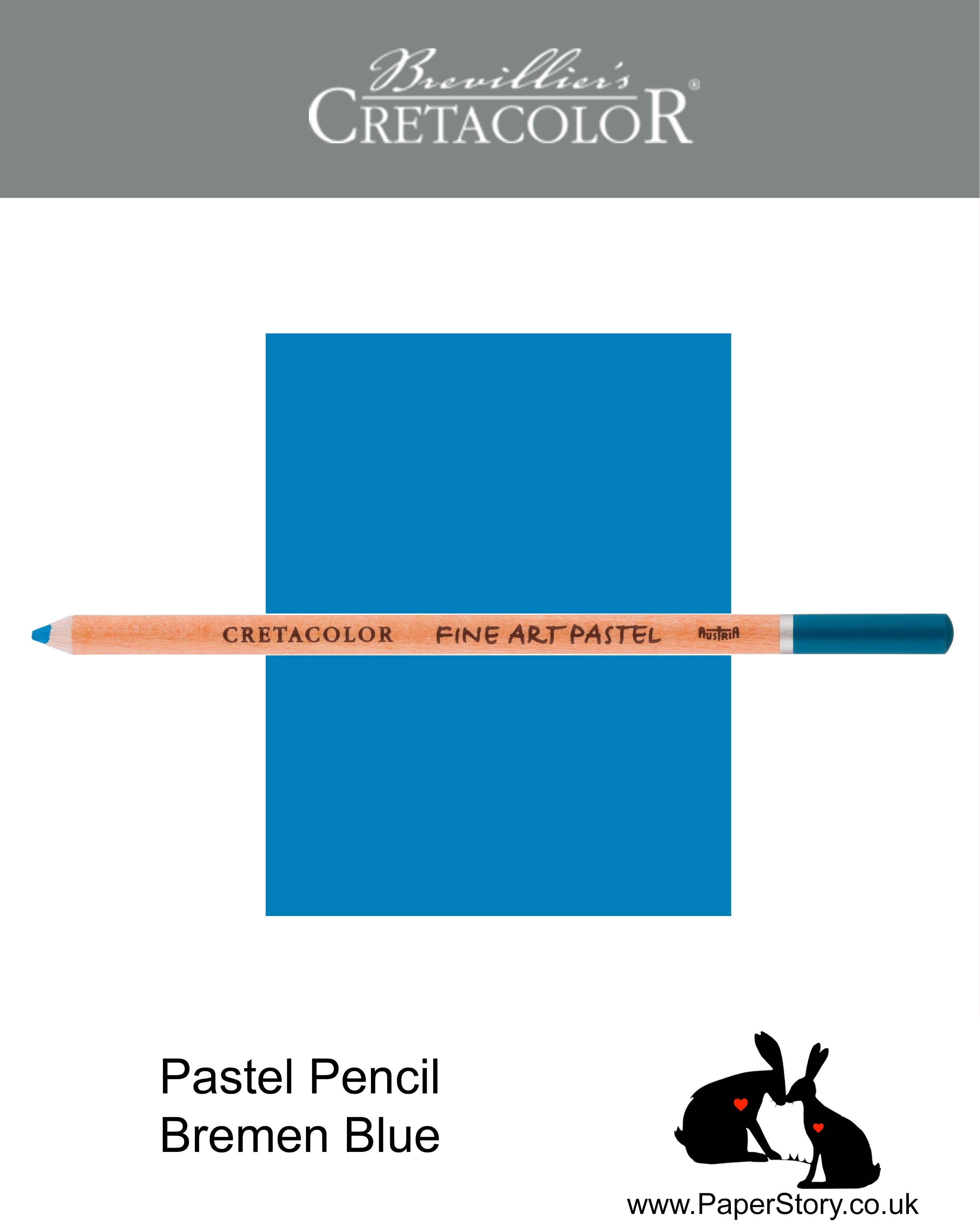Cretacolor 471 63 Artists Pastel Pencil Bremen Blue