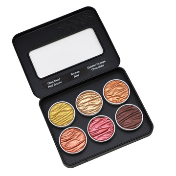 Finetec Coliro Pearlcolor Watercolour Paints C00 Pearl Earth