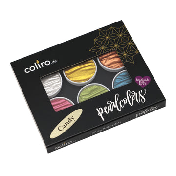 Finetec Coliro Pearlcolor Watercolour Paints C770 Candy