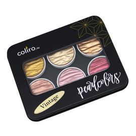 Finetec Coliro Pearlcolor Watercolour Paints C780 Vintage