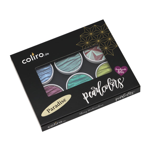 Finetec Coliro Pearlcolor Watercolour Paints C790 Paradise
