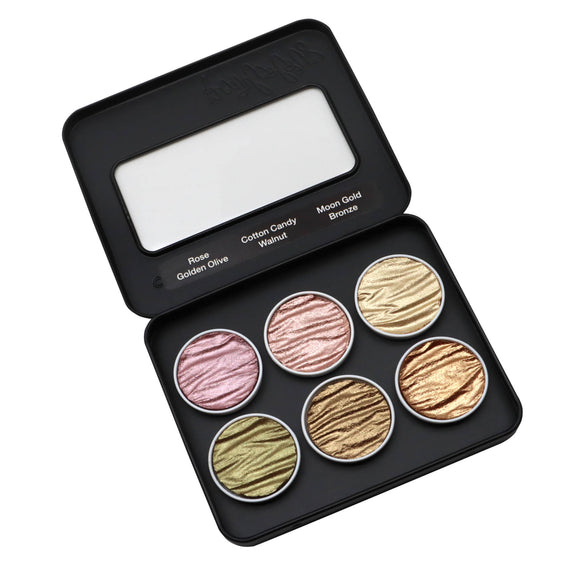 New Finetec Coliro Pearlcolor Watercolour Paints C820 Lisi