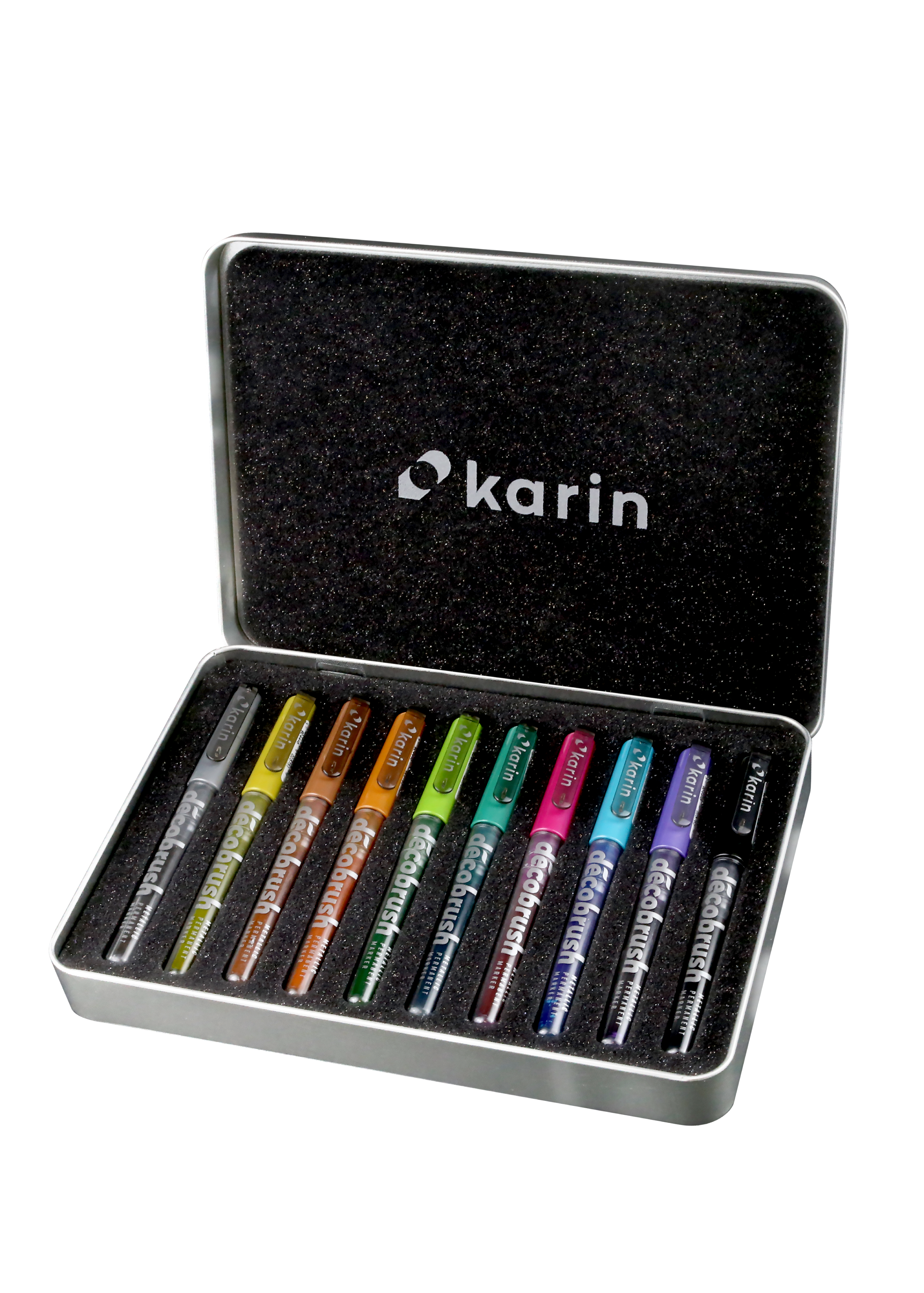 Karin déco brush Metallic Pen Set of 10