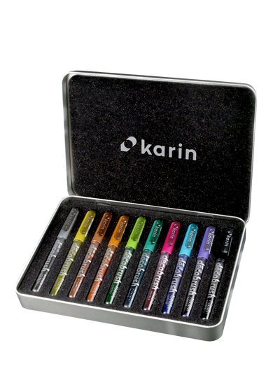 Karin déco brush Metallic Pen Set of 10