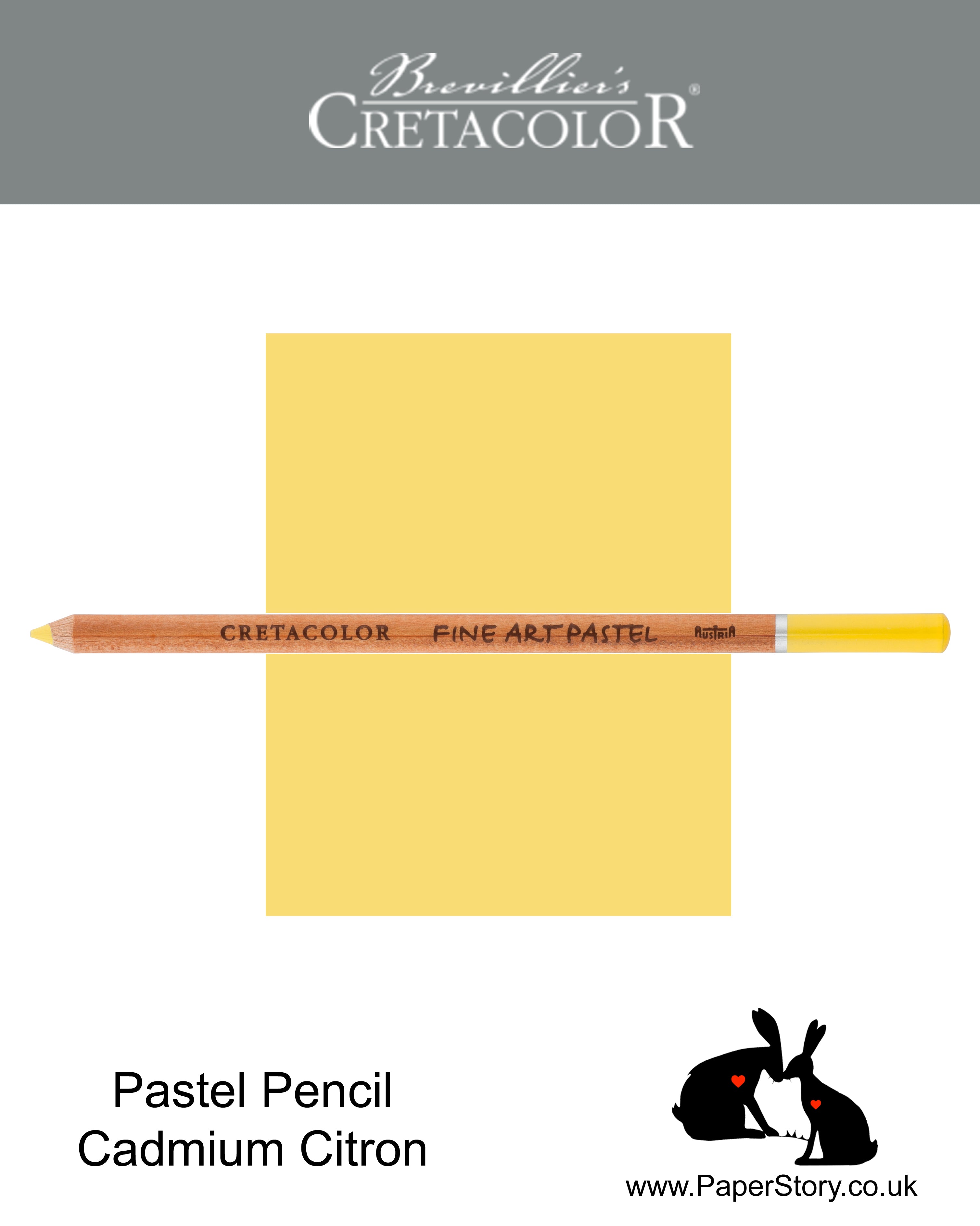 Cretacolor 471 07 Artists Pastel Pencil Cadmium Citron