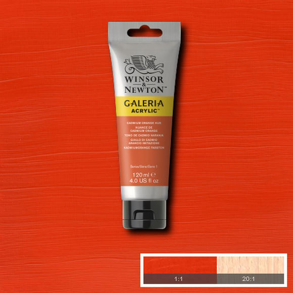 Winsor & Newton Galeria Acrylic Cadmium Orange Hue 120ml