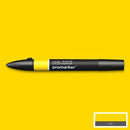Canary yellow colour Winsor & Newton Promarker alcohol pen, perfect for fine artists and illustrators. New design pens with a double end, each pen has a fine bullet point and a broad chisel nib, which allows you to easily switch between shading larger areas and precision detailing. Superb alcohol-based streak-free coverage so you can achieve flawless, print-like results.  